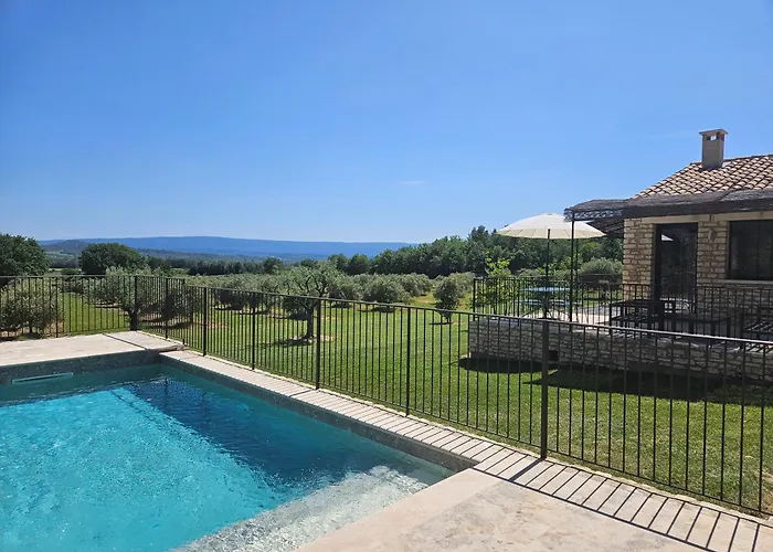 Bastide Toujours Dimanche, Maison De Vacances Avec Vue & Piscine Privee